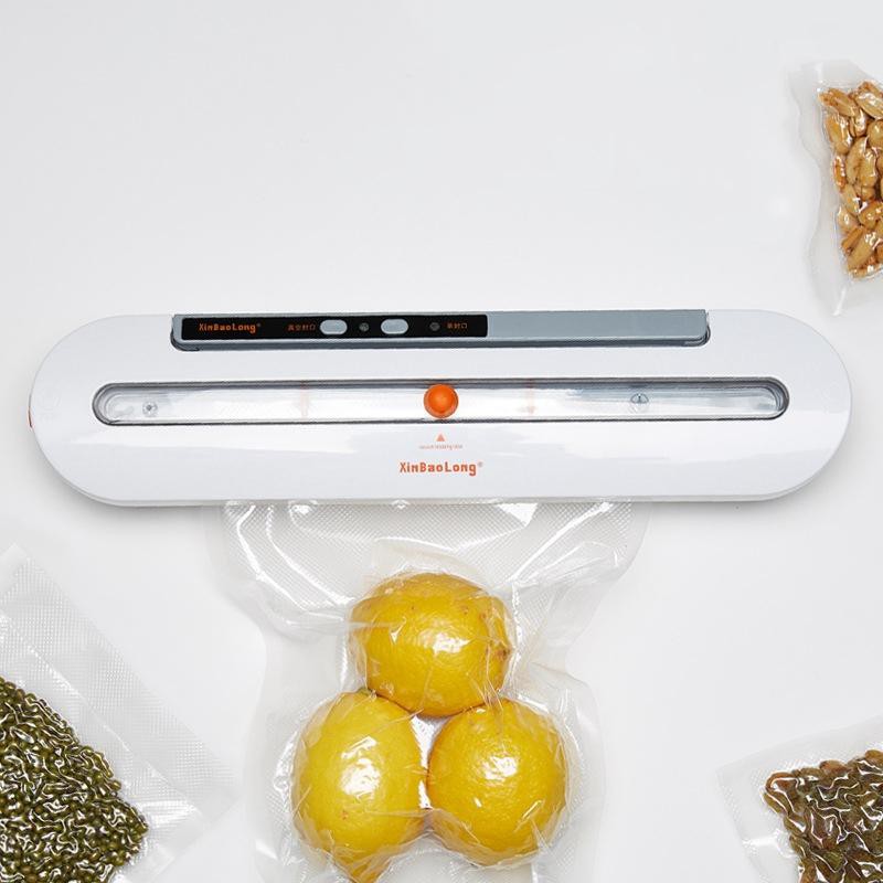 máy hàn miệng túi hút chân không túi giữ tươi thực phẩm đa năng máy đóng miệng túi để tủ lạnh giữ tươi lâu HM52