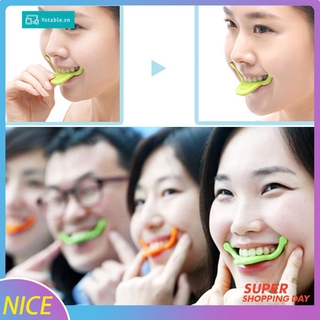[Hàng mới về] Dụng Cụ Tập Cơ Mặt Có Nụ Cười Rạng Rỡ Chất Liệu Silicon