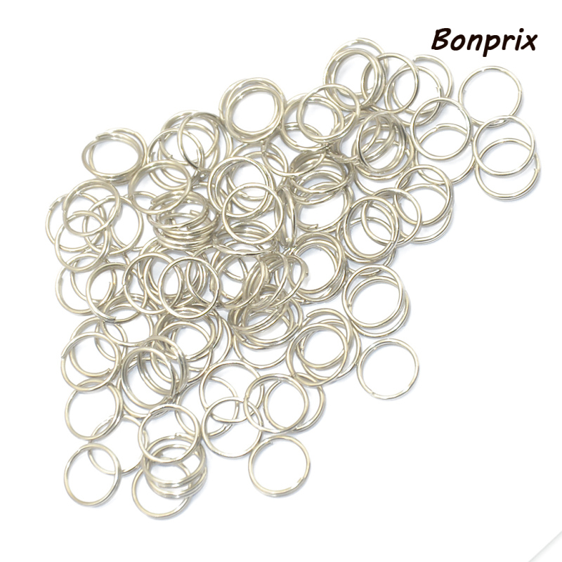 Set 200 Vòng Nối Mạ Vàng 6mm Chuyên Dụng Cho Móc Khóa