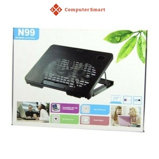 Đế Tản Nhiệt - Quạt Tản Nhiệt Laptop N99 2 Quạt, Fan Laptop N99 17inch Làm Mát Cực Nhanh. Bảo Hành 3 Tháng