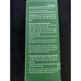 Nước súc miệng MINHTERINE