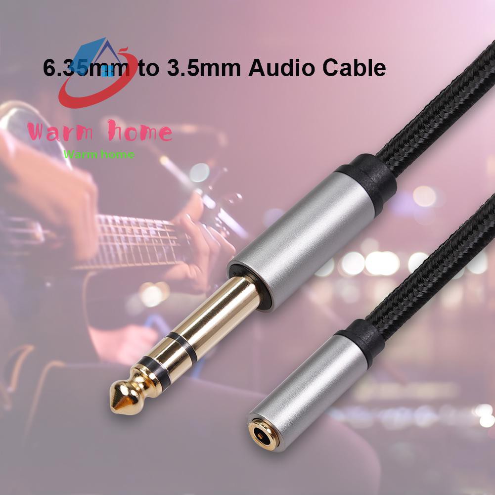 Cáp Chuyển Đổi Âm Thanh Từ Đầu Cắm 6.35mm Sang Cổng Cắm 3.5mm Chuyên Dụng Cho Đàn Piano