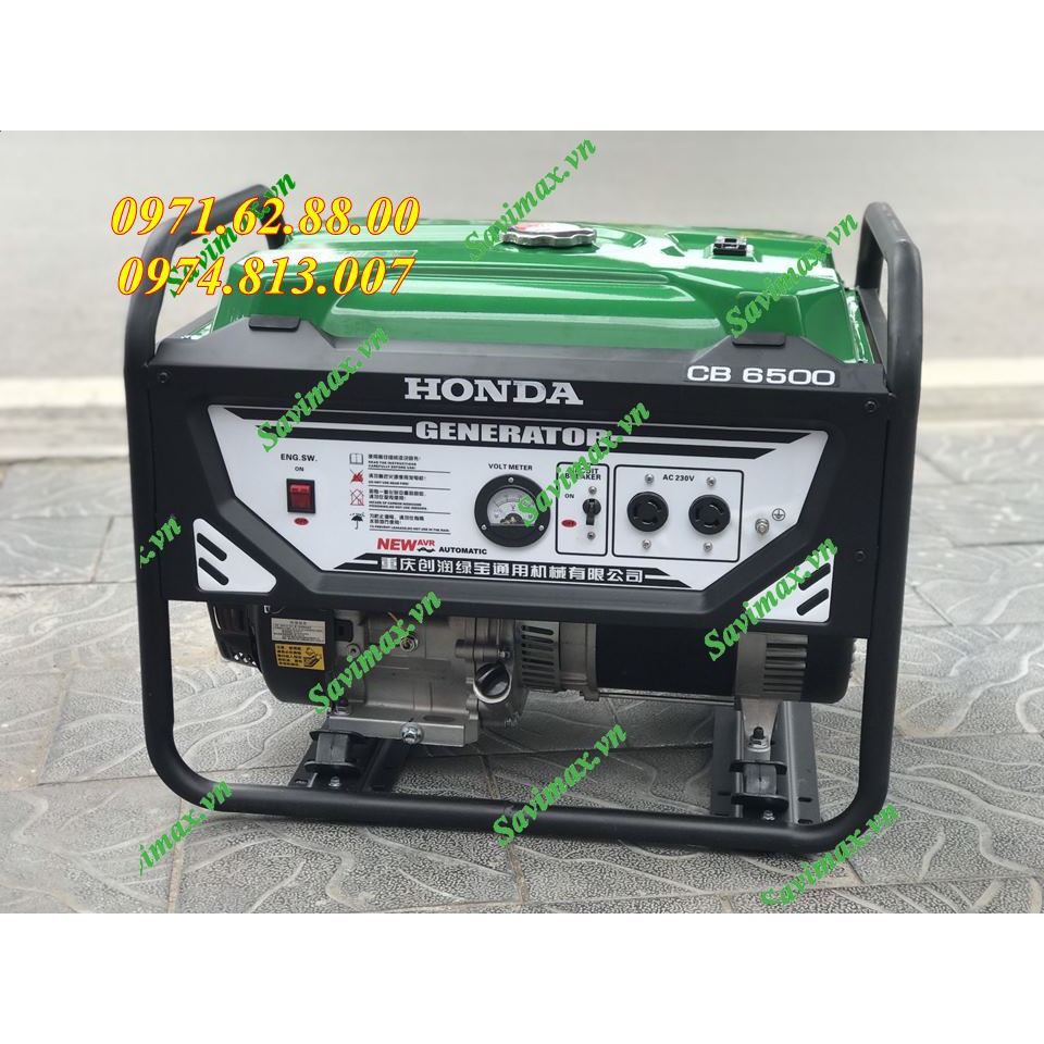 Máy phát điện chạy xăng 5kw Honda CB6500 nội địa Trung Quốc