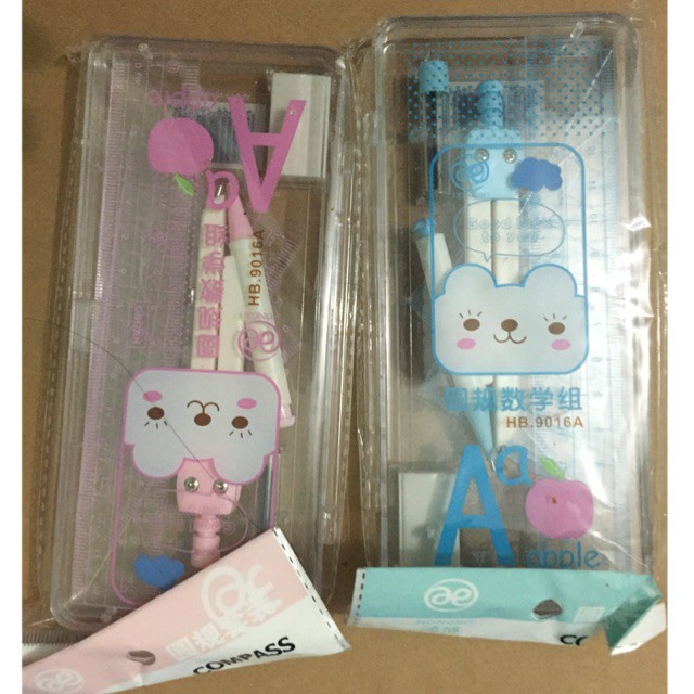 1 bộ compa + eke đẹp