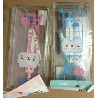 1 bộ compa + eke đẹp ( 7 món )