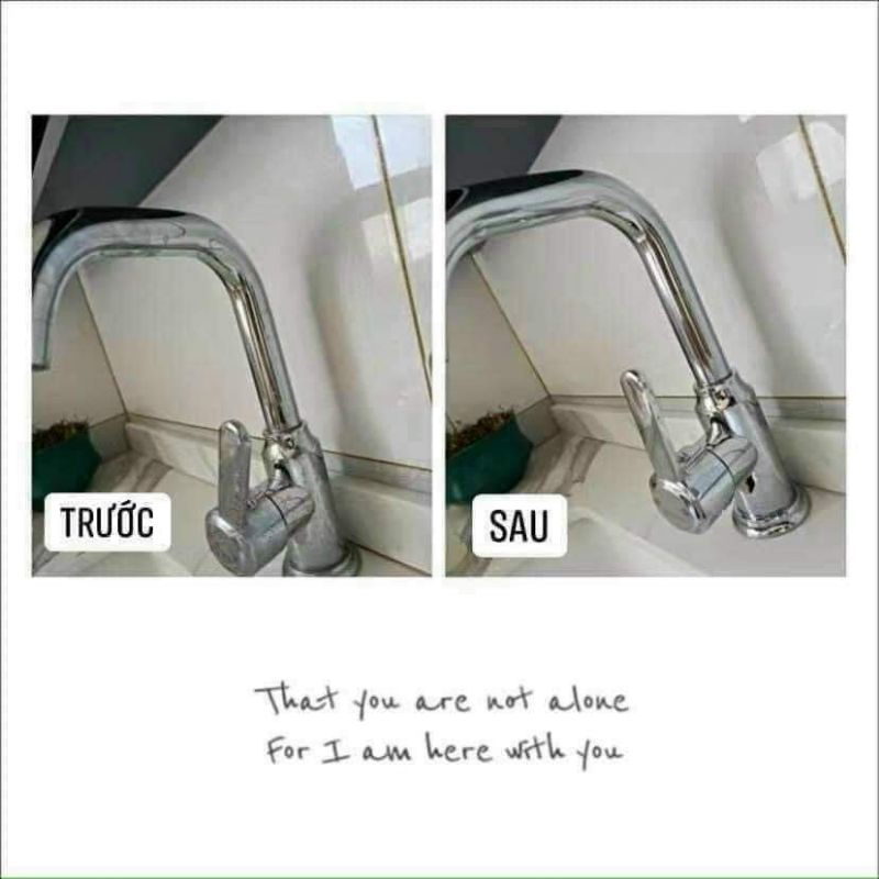 Dung dịch tẩy rửa nhà tắm, vòi inox, cặn canxi nhà tắm Fansen 500ML