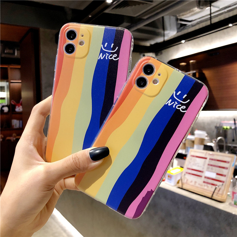 Ốp Lưng Silicone Họa Tiết Mặt Cười Thời Trang Cho Xiaomi Redmi Note9 Note8 Note7 Note6Pro K20 K30Pro 10x-5g Redmi 5a 9c 9 9a 8 7 6a 5plus 6pro