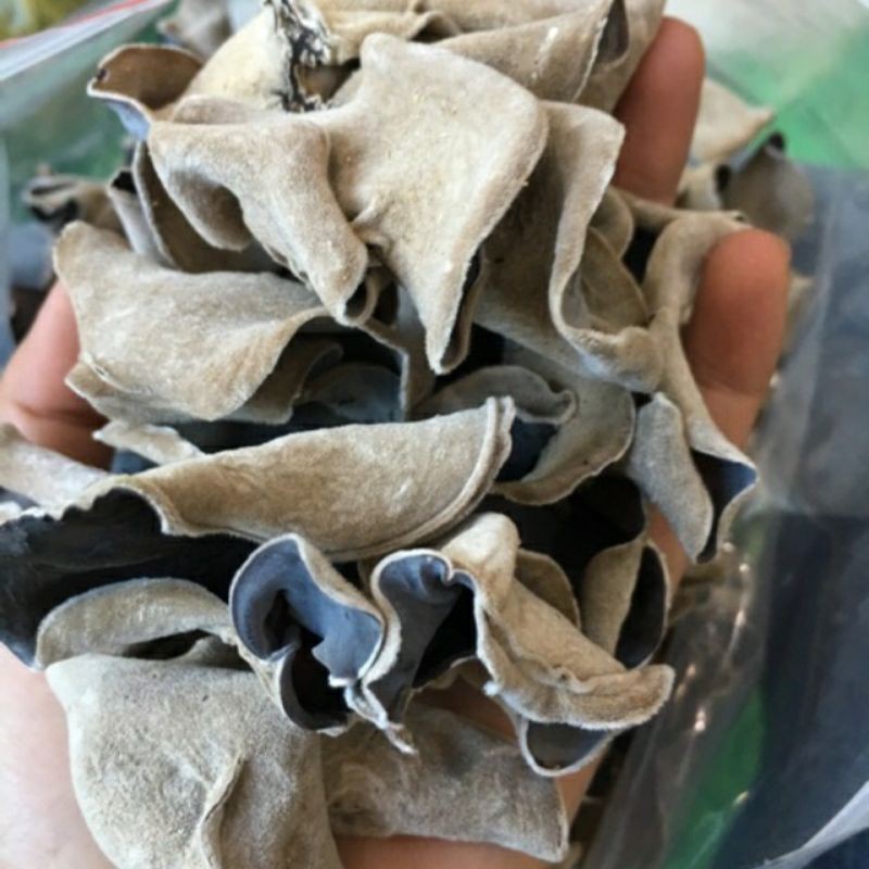 100g Mộc Nhĩ Cắt Sạch Chân, To Ngon, Dày
