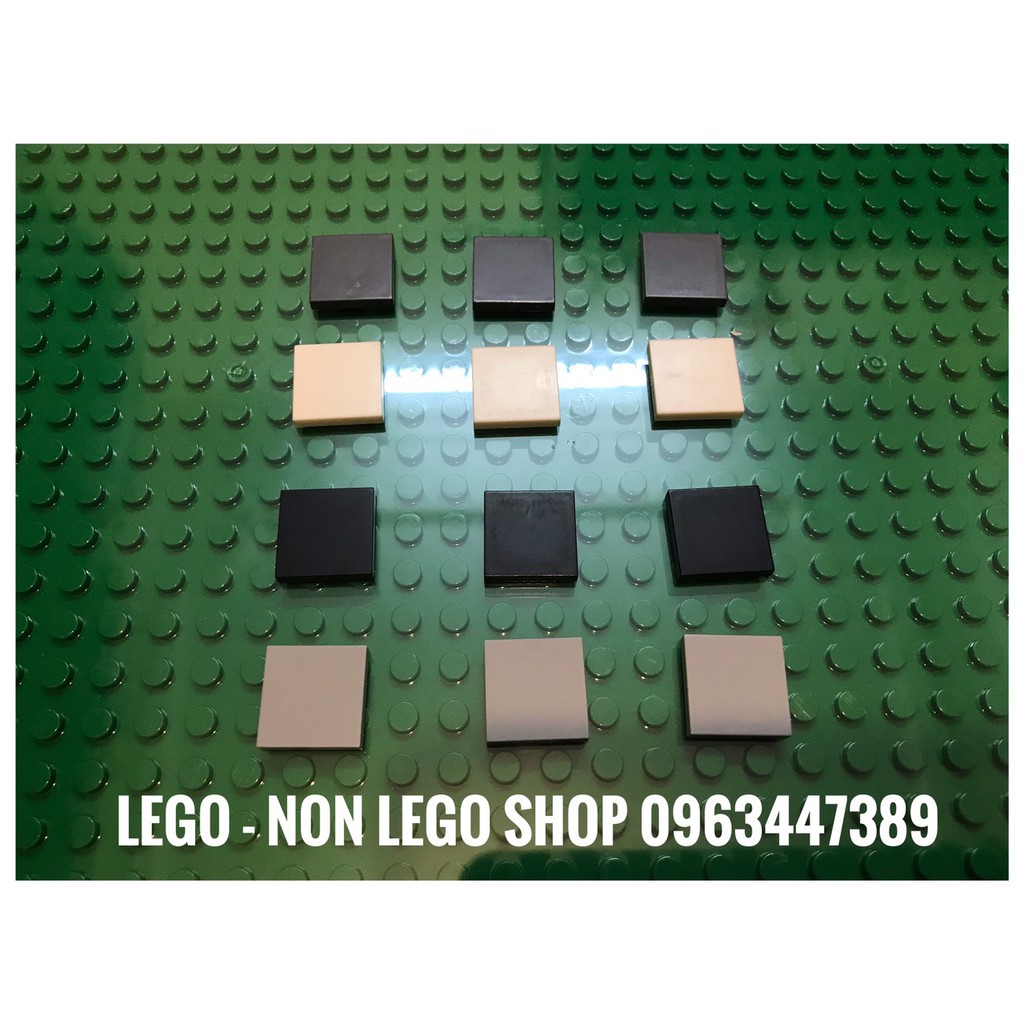 Lego phụ kiện moc part 2x2 dẹt trơn vuông ( 20c)