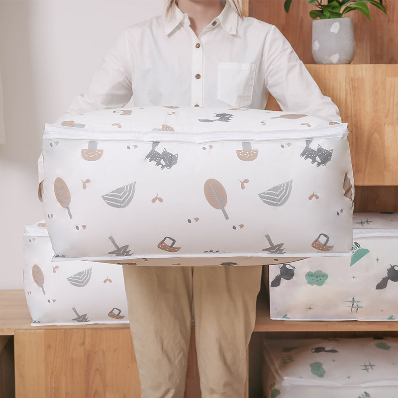 Túi Đựng Quần Áo Bằng Peva Chống Thấm Nước Chống Ẩm Họa Tiết Hoạt Hình