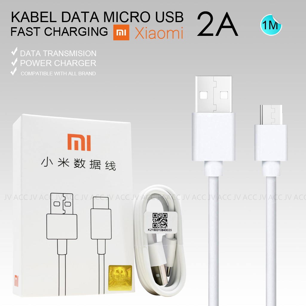 Dây Cáp Sạc / Truyền Dữ Liệu Xiaomi Redmi Note 5a Micro Usb Màu Trắng