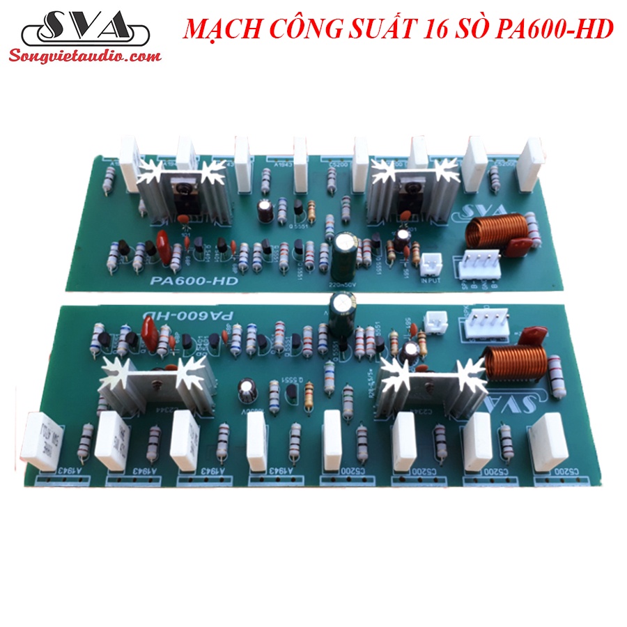 MẠCH CÔNG SUẤT 16 SÒ HD - XANH - CẶP