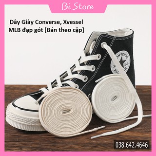 [𝗕𝗮́𝗻 𝘁𝗵𝗲𝗼 𝗰𝗮̣̆𝗽] Dây giày Cv 1970s, Xves, MLBê đạp gót cổ cao + cổ ngắn (kèm clip, ảnh chụp thật)