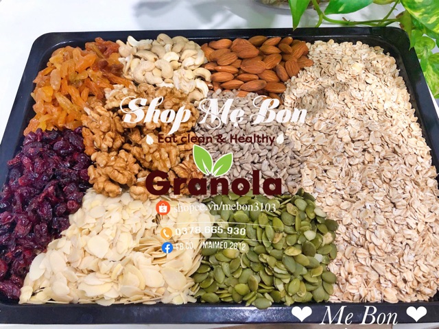 Granola không đường vị quế, cacao | BigBuy360 - bigbuy360.vn