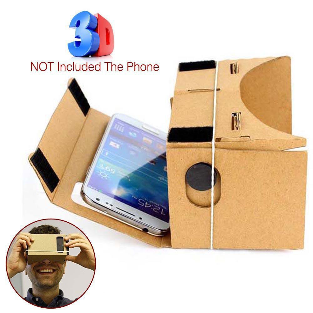 Kính cạc tông 3D thực tế ảo cho Google Android IOS Cardboard 3D và nguồn thực tế ảo | BigBuy360 - bigbuy360.vn