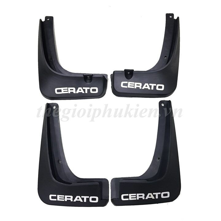 Bộ 4 chắn bùn theo xe Kia Cerato 2019, 2020, 2021 - hàng cao cấp