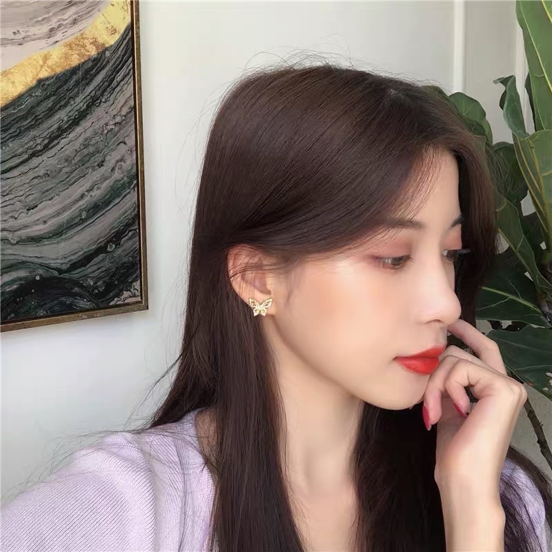 Hoa tai gài phong cách thanh lịch cách điệu - Maben