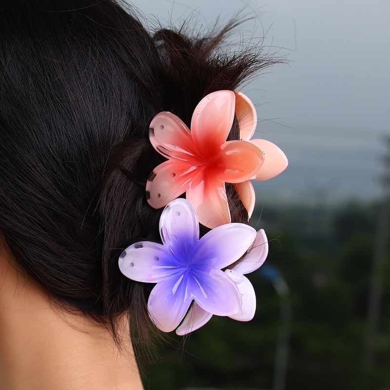 Kẹp Tóc Hình Hoa Lily Phong Cách Bohemian Ngọt Ngào Thời Trang Cho Nữ