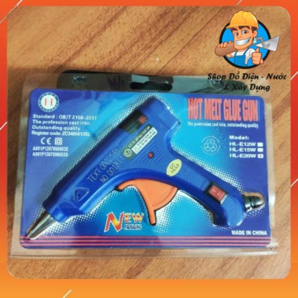 Súng bắn keo nhỏ 20W  - Tặng kèm 2 cây keo nến