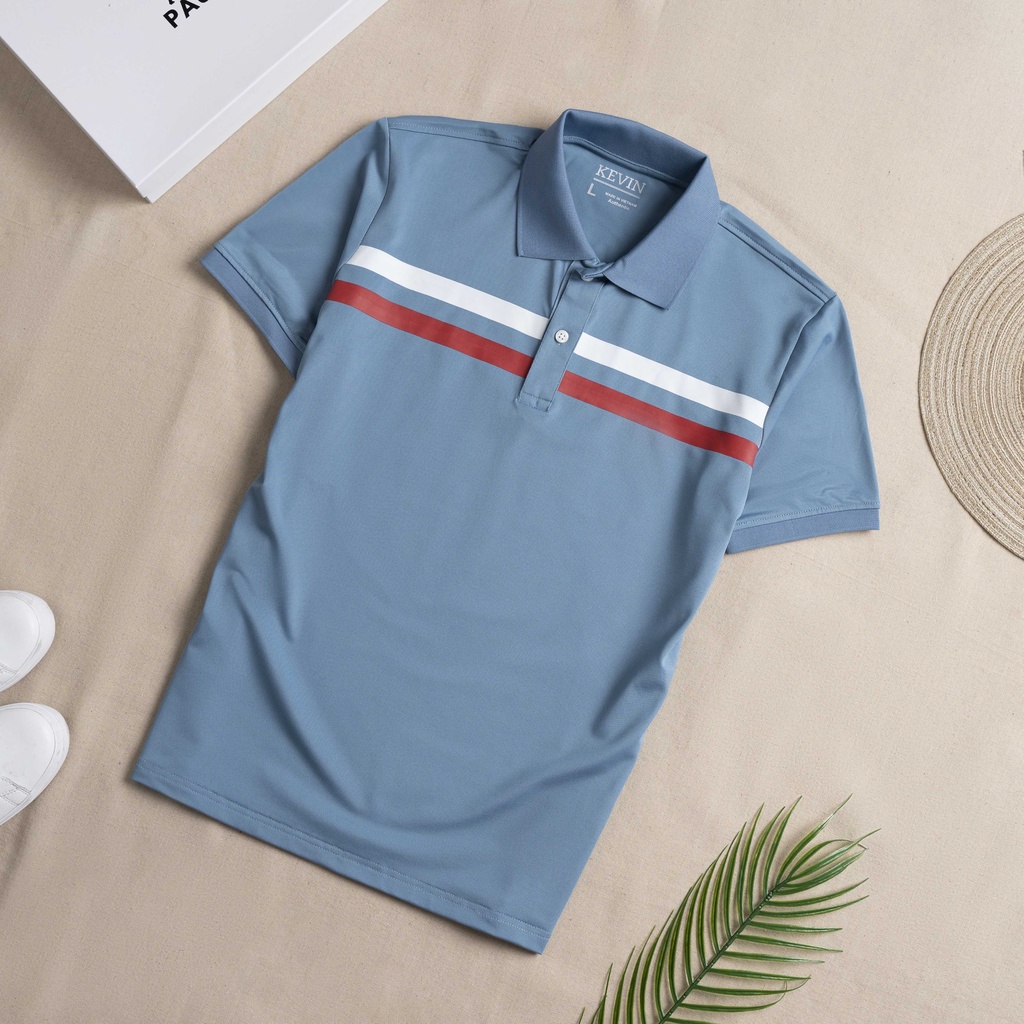 ÁO THUN POLO KEVIN NAM VẢI CÁ SẤU CO GIÃN 4 CHIỀU