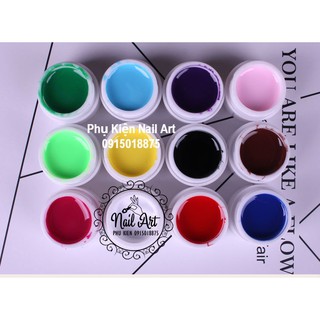 Set gel vẽ 12 màu