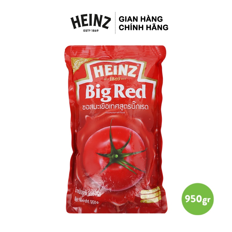 Tương Cà Chua HEINZ Big Red túi 950g Date T11 2023