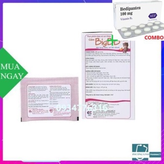 Combo Bedipanten 100mg +  Cốm BigBB Plus