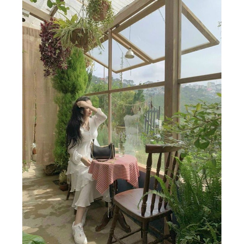 HÀNG SẴN HÀNG SẴN ĐẦM MAXI TRẮNG TẦNG❤CLIP THẬT SHOP CHỤP SIÊU HOT SIÊU HOT | BigBuy360 - bigbuy360.vn