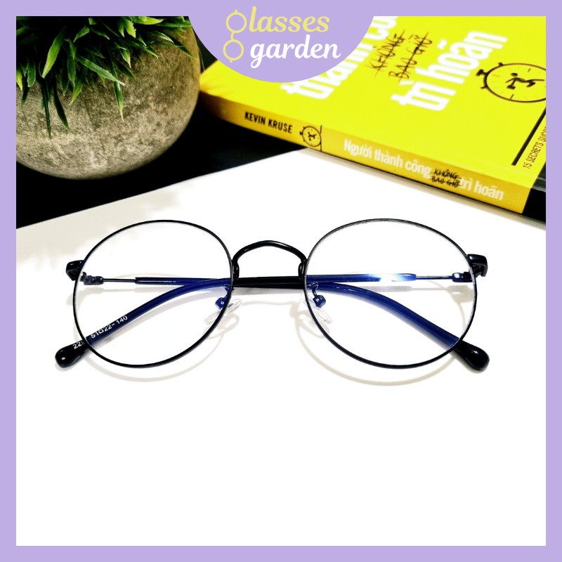 Gọng kính cận kim loại Nobita Glasses Garden Vintage 2297 - Có lắp mắt theo yêu cầu