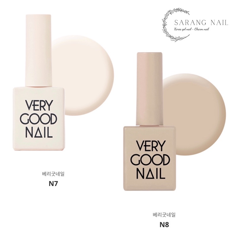 Sơn Very Good Nail chính hãng Hàn Quốc tone Nude