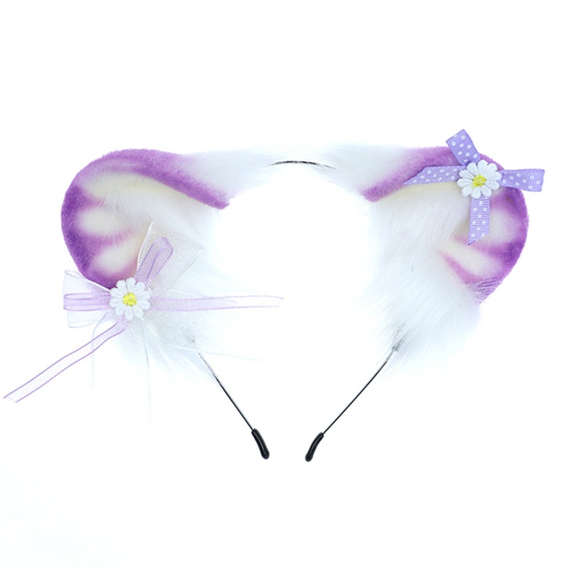 Băng Đô Tai Gấu Bông Phong Cách Lolita Đáng Yêu