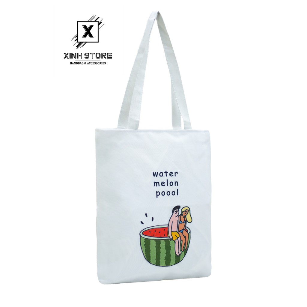 Túi Vải Đeo Vai Tote Bag Water Melon