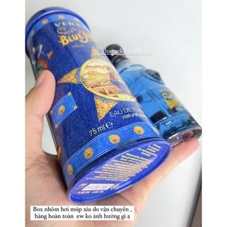 [ Fullsize 75ml ] Nước hoa Nam Versace Blue Jeans EDT