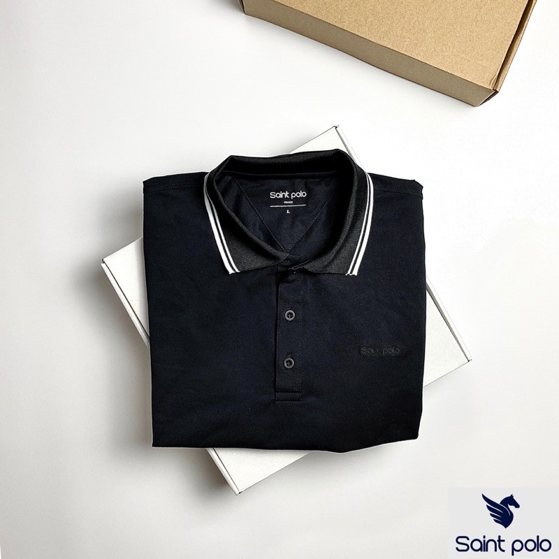 [ĐỘC QUYỀN] Áo polo nam Trendy SAINT POLO viền cổ, Chất liệu cao cấp, phong cách sang trọng đẳng cấp | BigBuy360 - bigbuy360.vn