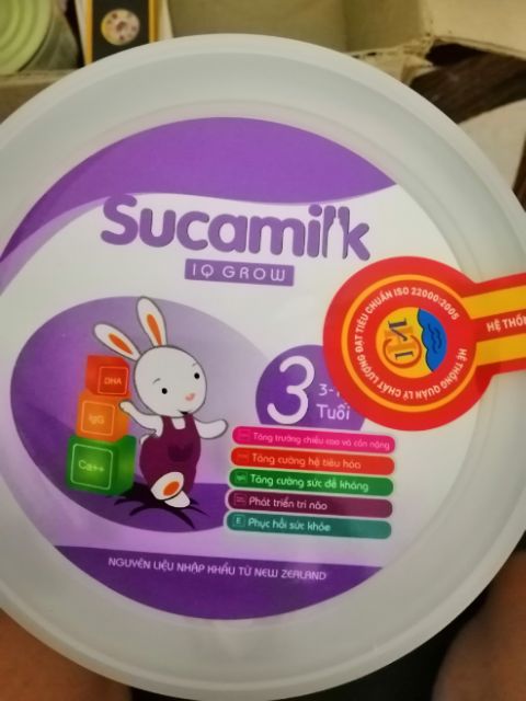 Sữa sucamilk IQ Grow 900g