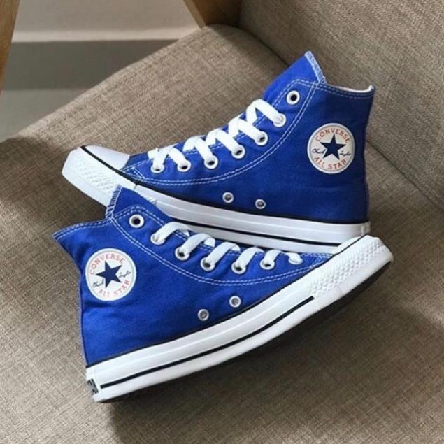 Giày converse cổ cao xanh dương real 2hand 💝