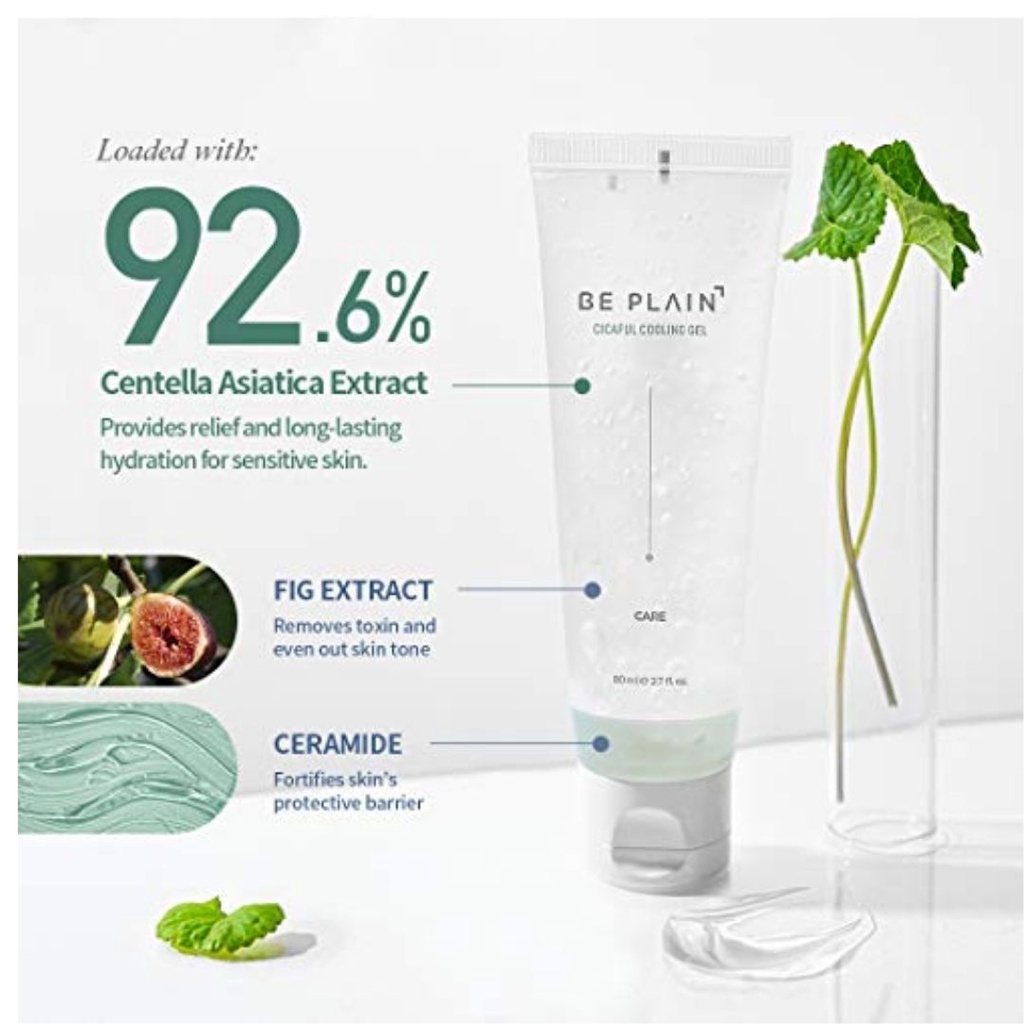 Kem Dưỡng Beplain Cicaful Calming Gel Làm Dịu Dạng Gel 80ml