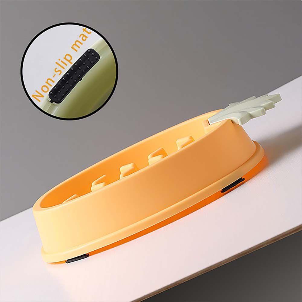 Bát Đựng Thức Ăn Bằng Nhựa Chống Trượt Cho Thú Cưng