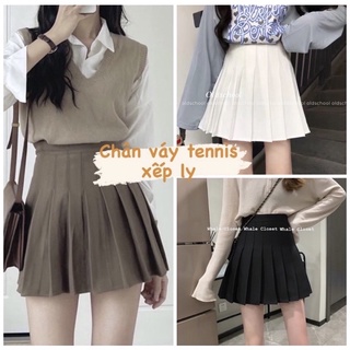 - [Có ảnh thật]- Chân váy tennis xếp ly Ulzzang chất mịn siêu vintage