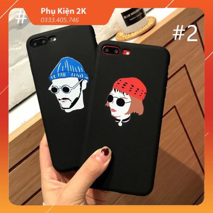 [Khuyến Mãi Sốc]  Ốp lưng điện thoại nhựa mềm iPhone 6 6s 7 8 Plus 8Plushình đàn ông và phụ nữ