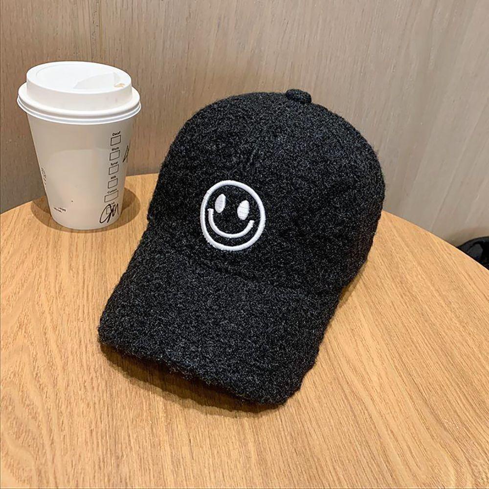 Mũ Lưỡi Trai Hình Mặt Cười Phong Cách Hip Hop Cho Cặp Đôi