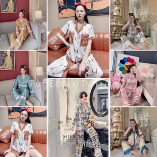 🌸 Đồ Bộ Pijama🌸 BỘ LỤA XƯỚC