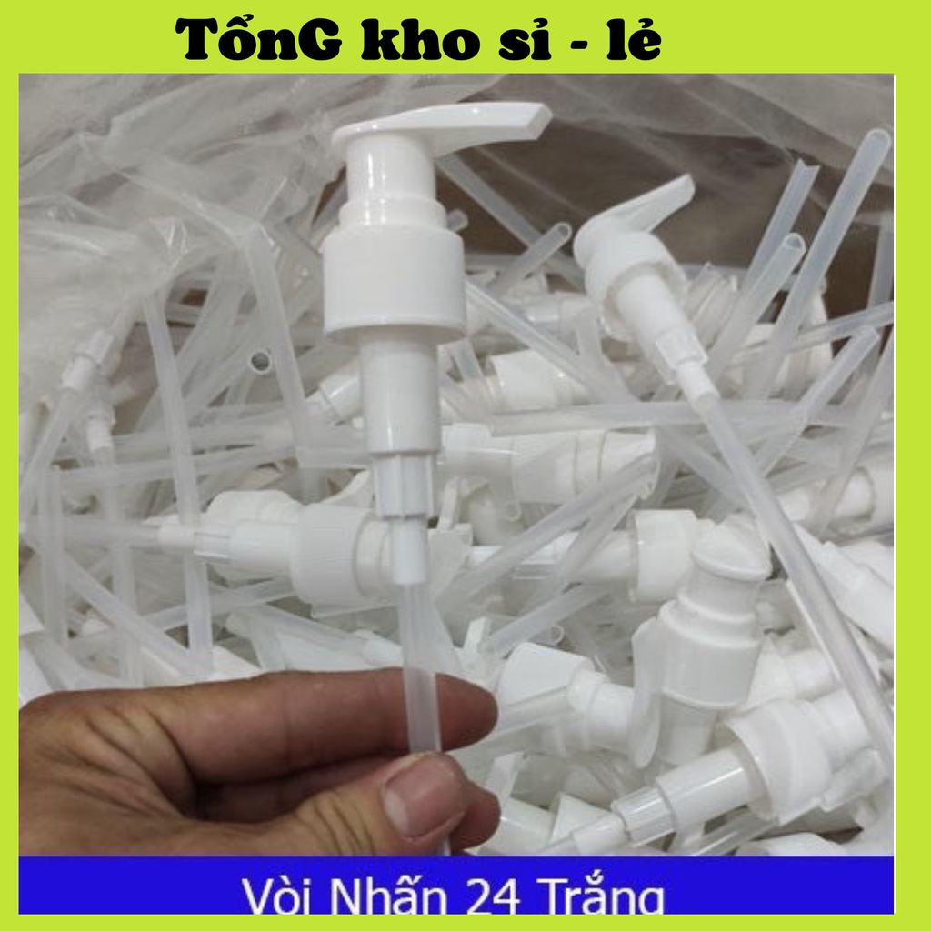 Vòi Nhấn Cho Chai Đựng Dầu Gội, Sữa Tắm (phi 24mm hoặc phi 28mm) 88150 TỔNG KHO SỈ