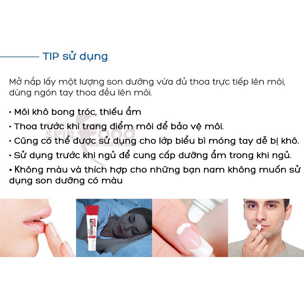 Son giảm thâm môi Labocare Panteno Lips chính hãng Hàn Quốc dưỡng môi, chuyên dùng cho môi khô nứt nẻ | TM051