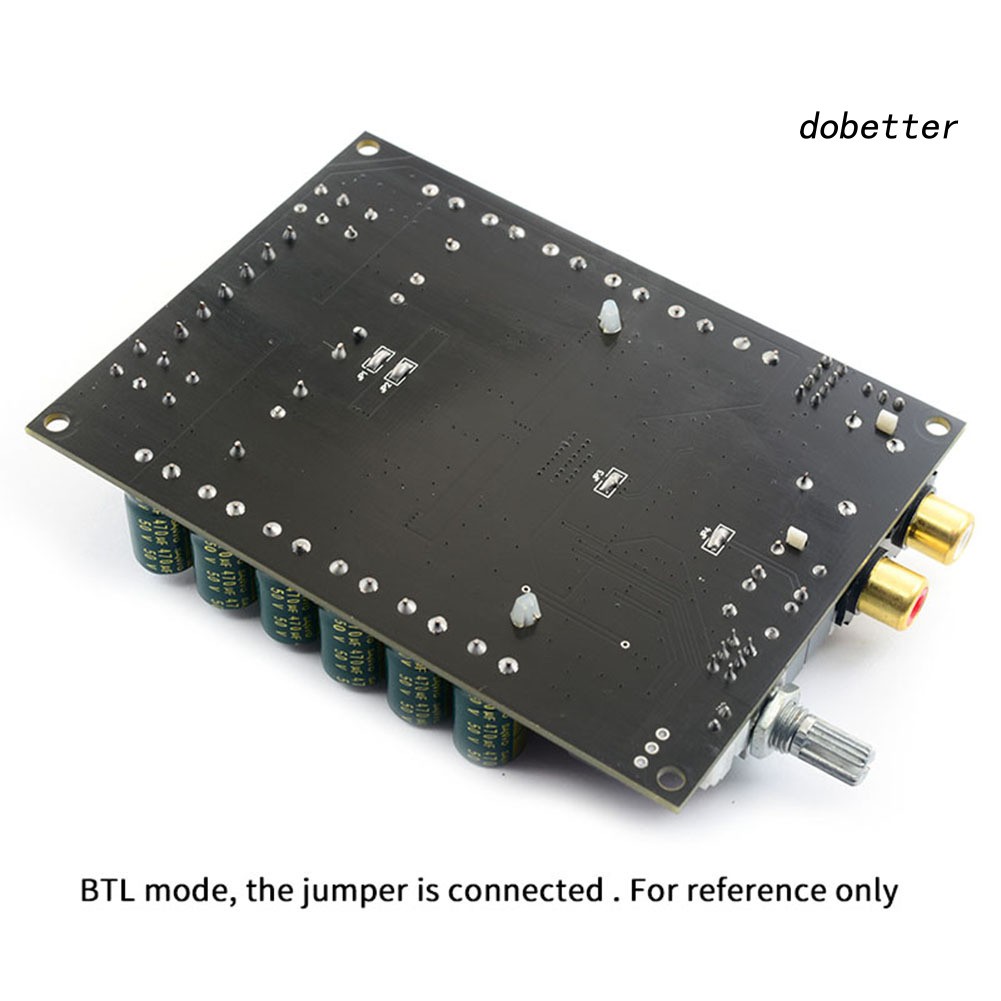 Bảng mạch khuếch đại âm thanh hifi 2.0 kênh dh_tda7498e btl class-d