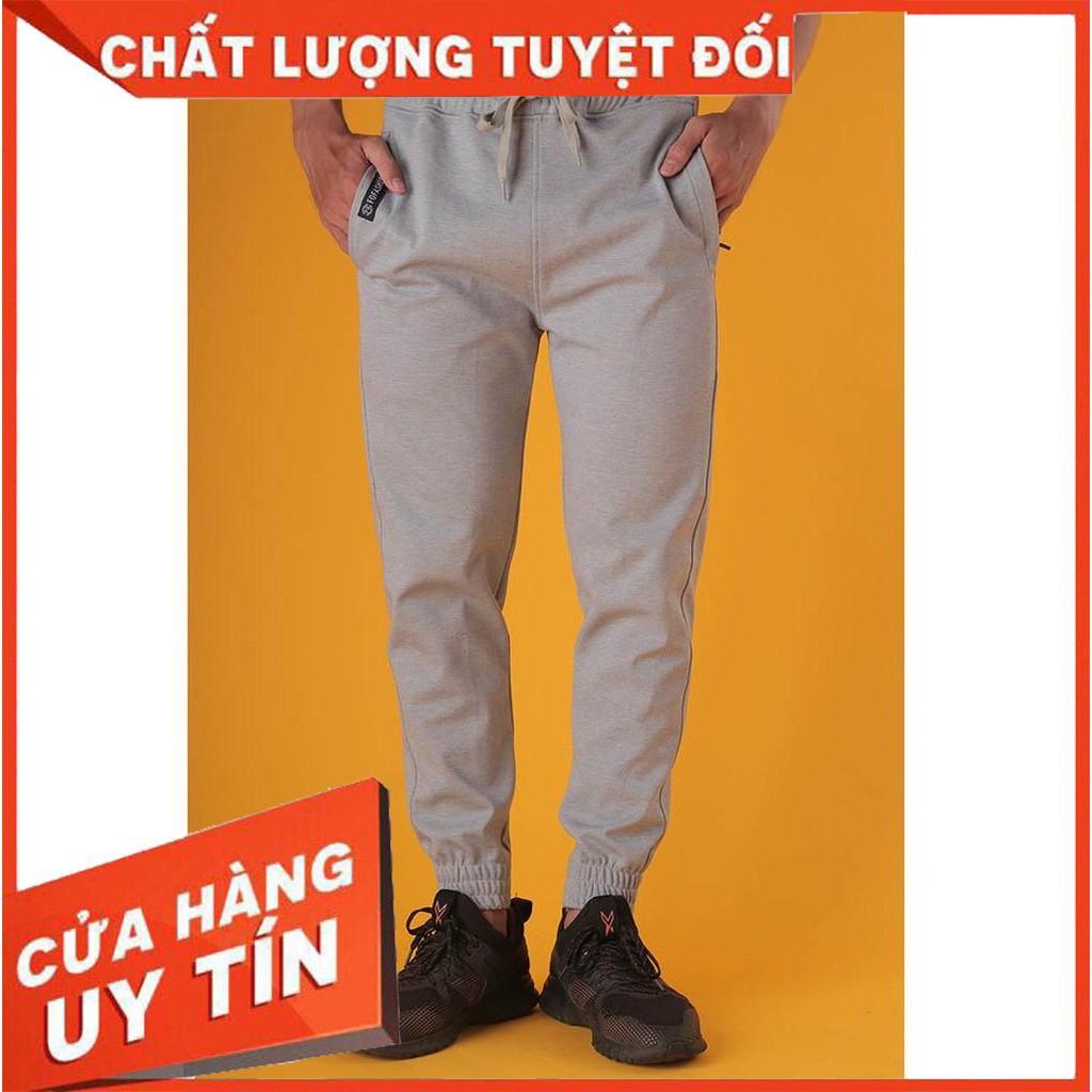 Quần jogger thun da cá nam nữ cao cấp