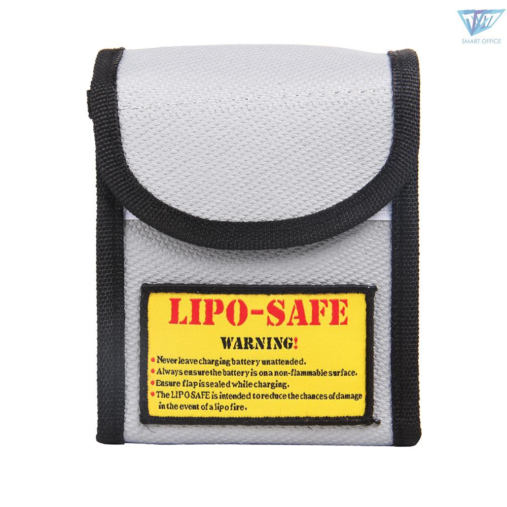 ❤STO❤ Fireproof Explosionproof Lipo Battery Guard Safe Bag Portable Heat Resistant Pouch Sack for DJI Phantom 4 Pro Battery Charge & Storage 115 * 100 * 75mm