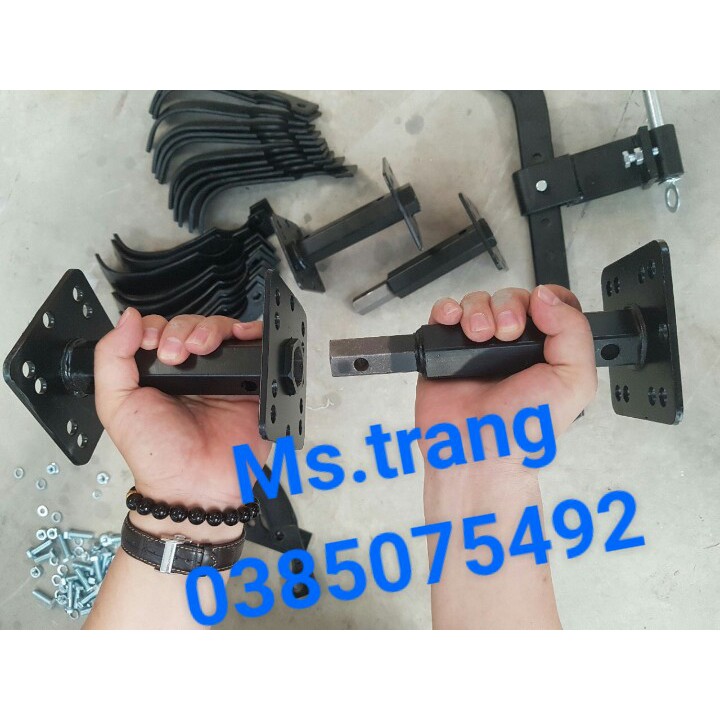 Máy cày đất máy xới đất công xuất 6,5HP nên chạy được 24 lưỡi xới