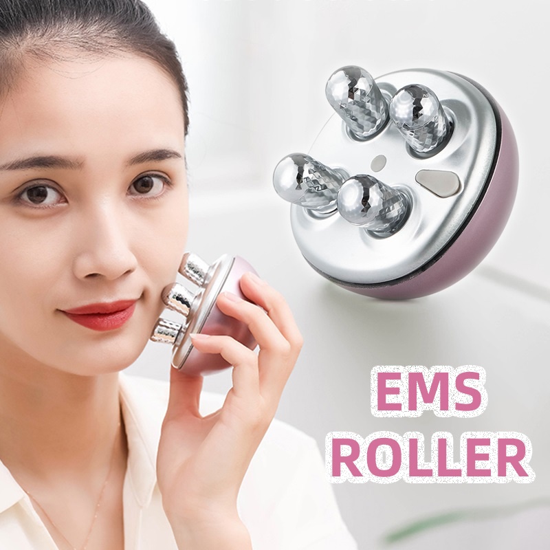 Dụng cụ lăn massage FOREVERLILY 3D EMS hỗ trợ nâng cơ toàn thân săn chắc khuôn mặt