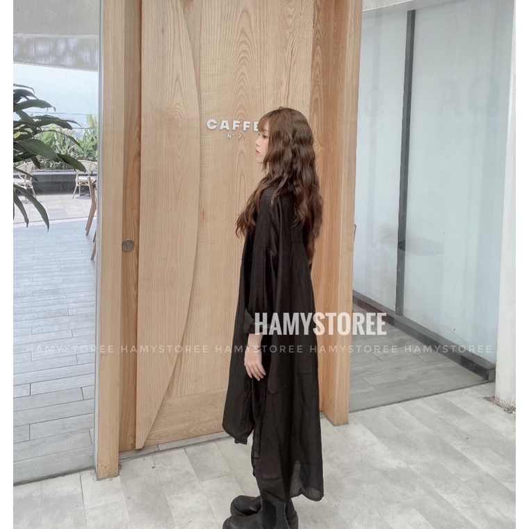 POCKET SHIRT - SƠ MI DÁNG DÀI FORM RỘNG